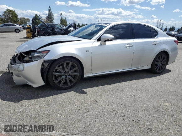 2015 Lexus GS 350 with VIN JTHBE1BL4FA018039, listed as a Copart auction lot 51699385 with 157,609 mi miles and Salvage Title. Bid and sale history available at carsss.com. Image 1.