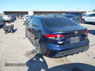 2020 Toyota Corolla XSE with VIN 5YFT4RCE7LP010192, listed as a IAAI auction lot 41963011 with 18,952 mi miles. Bid and sale history available at carsss.com. Image 3.