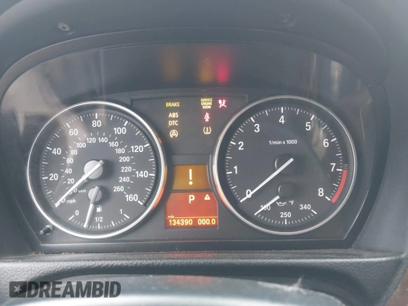 2008 BMW 3 Series 335i with VIN WBAWL73538PX57850, listed as a IAAI auction lot 41988596 with 134,390 mi miles and . Bid and sale history available at carsss.com. Image 7.