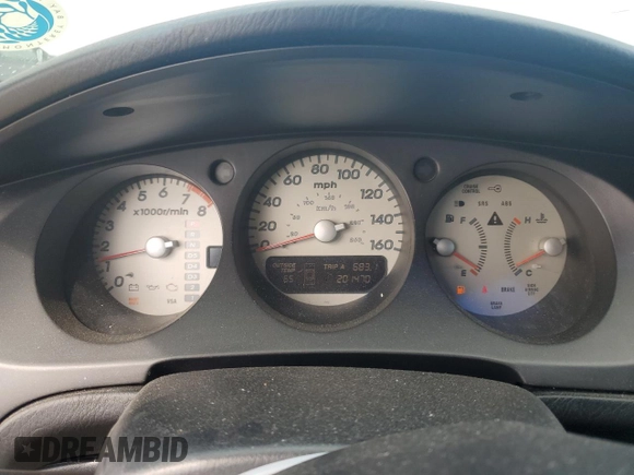 2003 Acura TL Type S w/Navigation System with VIN 19UUA56953A004997, listed as a Copart auction lot 48595595 with 201,470 mi miles and Salvage Title. Bid and sale history available at carsss.com. Image 9.