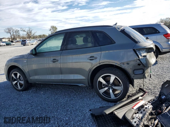 2023 Audi Q5 S line Prestige with VIN WA1FAAFY4P2071544, listed as a Copart auction lot 41756635 with 12,268 mi miles and Salvage Title. Bid and sale history available at carsss.com. Image 2.
