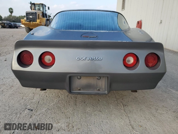 1981 Chevrolet Corvette with VIN 1G1AY8761BS423613, listed as a Copart auction lot 86851364 with 16,004 mi miles and Clean Title. Bid and sale history available at carsss.com. Image 6.