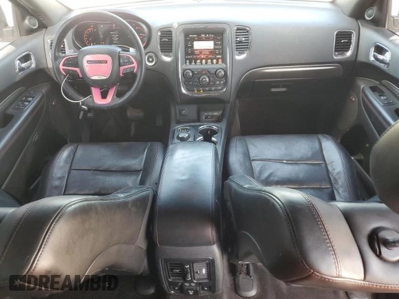 2017 Dodge Durango R/T with VIN 1C4SDHCT7HC936581, listed as a Copart auction lot 53544365 with 126,393 mi miles and Salvage title. Bid and sale history available at DreamBid. Image 8.