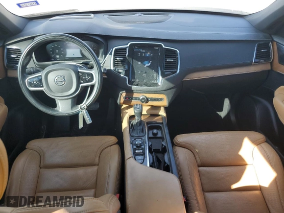 2020 Volvo XC90 Inscription with VIN YV4A22PLXL1604158, listed as a Copart auction lot 75746414 with 84,635 mi miles and Salvage Title. Bid and sale history available at carsss.com. Image 8.