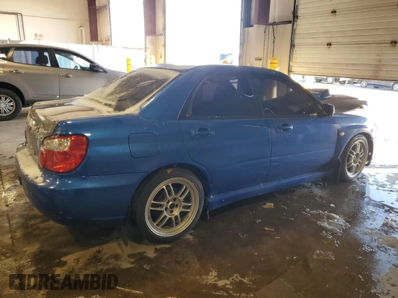 2005 Subaru Impreza Sedan (Natl) WRX with VIN JF1GD296X5H506522, listed as a Copart auction lot 86289504 with 0 mi miles and Salvage Title. Bid and sale history available at carsss.com. Image 3.