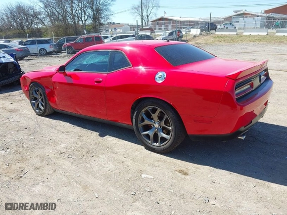 2015 Dodge Challenger R/T with VIN 2C3CDZAT7FH809339, listed as a IAAI auction lot 41771707 with 125,292 mi miles. Bid and sale history available at carsss.com. Image 2.