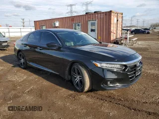 2021 Honda Accord Touring z VIN 1HGCV2F91MA010764, wystawiony jako Copart lot #51545885 z przebiegiem 96 820 mil mil oraz Szkoda całkowita • Salvage title. Historia ofert i sprzedaży dostępna na DreamBid. Obrazek 4.