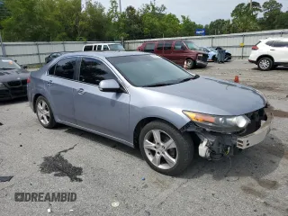 2011 Acura TSX with VIN JH4CU2F62BC006388, listed as a Copart auction lot 58026575 with 162,825 mi miles and Salvage title. Bid and sale history available at DreamBid. Image 4.