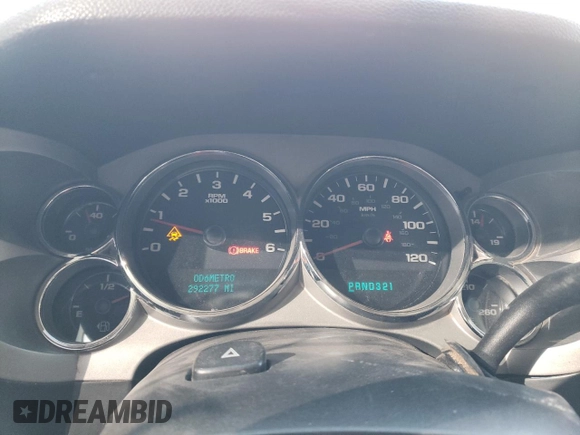 2007 Chevrolet Silverado 1500 Work Truck with VIN 2GCEC13J471563378, listed as a Copart auction lot 81259564 with 292,277 mi miles and Salvage Title. Bid and sale history available at DreamBid. Image 9.