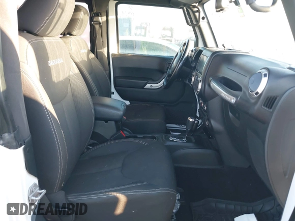 2018 Jeep Wrangler Sahara with VIN 1C4AJWBG2JL821132, listed as a IAAI auction lot 42523688 with 86,244 mi miles and . Bid and sale history available at DreamBid. Image 5.
