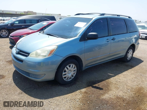 2004 Toyota Sienna CE z VIN 5TDZA23C54S214278, wystawiony jako IAAI lot #42373929 z przebiegiem 278 152 mil mil oraz . Historia ofert i sprzedaży dostępna na DreamBid. Obrazek 2.
