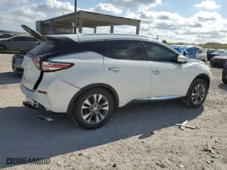 2015 Nissan Murano S with VIN 5N1AZ2MG9FN213601, listed as a Copart auction lot 88625055 with 61,220 mi miles and Clean Title. Bid and sale history available at carsss.com. Image 3.