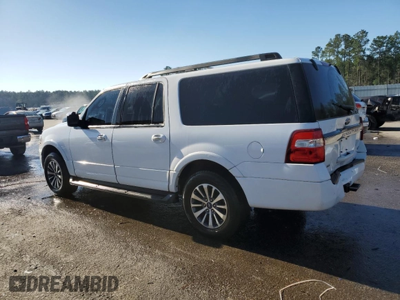 2017 Ford Expedition Max XLT with VIN 1FMJK1HT1HEA26412, listed as a Copart auction lot 48292205 with 114,966 mi miles and Salvage title. Bid and sale history available at DreamBid. Image 2.