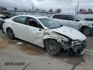 2016 Lexus ES 300h with VIN JTHBW1GG1G2113792, listed as a Copart auction lot 81995344 with 105,391 mi miles and Salvage title. Bid and sale history available at DreamBid. Image 4.