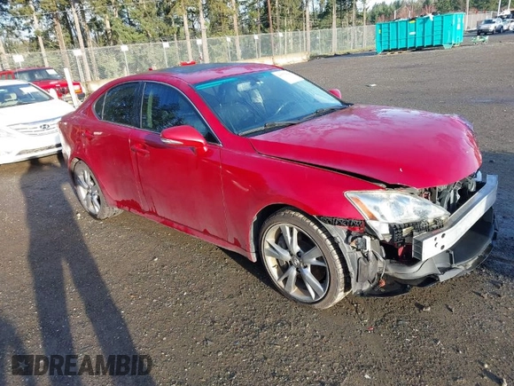 2010 Lexus IS 350 with VIN JTHBE5C20A5023821, listed as a IAAI auction lot 41777616 with 113,921 mi miles and . Bid and sale history available at DreamBid. Image 1.