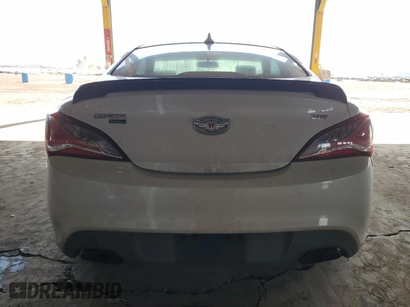 2013 Hyundai Genesis Coupe R-Spec with VIN KMHHT6KD3DU103713, listed as a Copart auction lot 52994445 with 127,696 mi miles and Clean title. Bid and sale history available at DreamBid. Image 6.