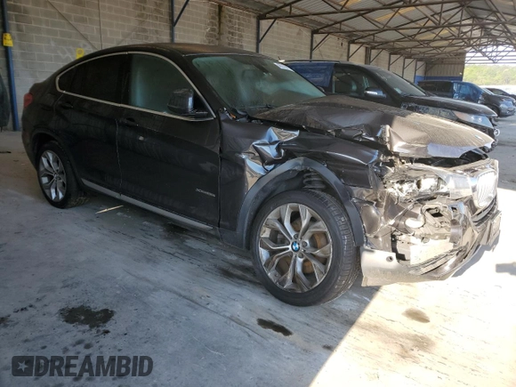 2017 BMW X4 xDrive28i with VIN 5UXXW3C54H0R23419, listed as a Copart auction lot 48313013 with 102,617 mi miles. Bid and sale history available at carsss.com. Image 4.