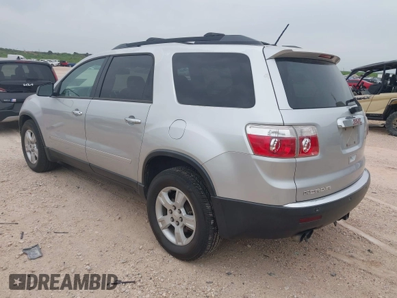 2010 GMC Acadia SLE with VIN 1GKLRLED1AJ107137, listed as a IAAI auction lot 42062326 with 255,938 mi miles and . Bid and sale history available at DreamBid. Image 3.