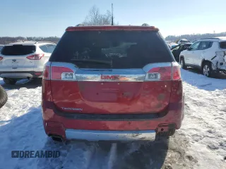 2013 GMC Terrain Denali with VIN 2GKALYEK4D6134919, listed as a Copart auction lot 87313994 with Not Provided miles and Salvage Title. Bid and sale history available at DreamBid. Image 6.