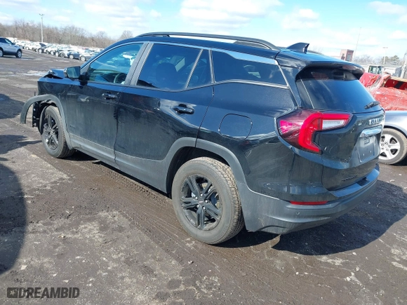 2022 GMC Terrain SLE with VIN 3GKALTEV8NL207168, listed as a IAAI auction lot 41595775 with 19,311 mi miles. Bid and sale history available at carsss.com. Image 3.