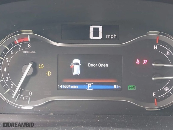 2016 Honda Pilot EX-L with VIN 5FNYF6H50GB092999, listed as a IAAI auction lot 41462504 with 141,604 mi miles. Bid and sale history available at carsss.com. Image 7.