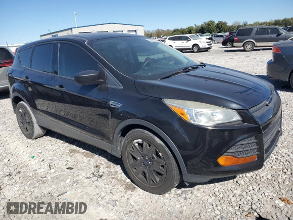 2014 Ford Escape S with VIN 1FMCU0F75EUD42383, listed as a Copart auction lot 75676154 with 72,219 mi miles and Salvage Title. Bid and sale history available at carsss.com. Image 4.