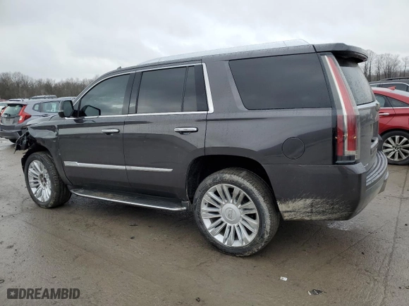 2016 Cadillac Escalade Platinum with VIN 1GYS4DKJ9GR327698, listed as a Copart auction lot 40328834 with 88,881 mi miles. Bid and sale history available at carsss.com. Image 2.