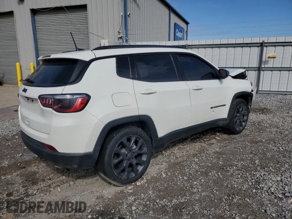 2021 Jeep Compass 80th Anniversary with VIN 3C4NJCEB3MT602334, listed as a Copart auction lot 45680925 with Not Provided miles and Clean Title. Bid and sale history available at carsss.com. Image 3.