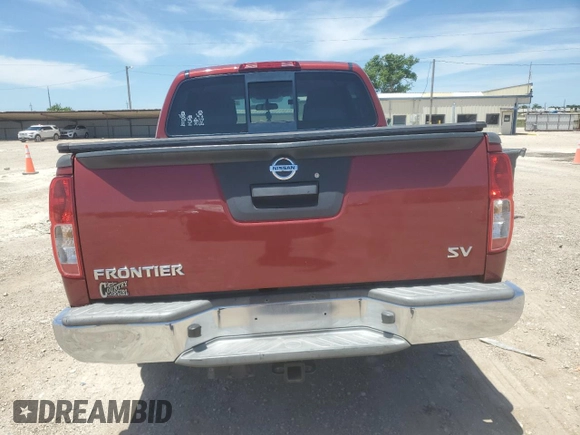 2016 Nissan Frontier SV with VIN 1N6AD0ER2GN796874, listed as a Copart auction lot 56046295 with 104,544 mi miles and Salvage title. Bid and sale history available at DreamBid. Image 6.