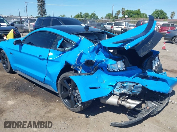 2022 Ford Mustang GT with VIN 1FA6P8CFXN5107884, listed as a IAAI auction lot 41992310 with 34,673 mi miles and . Bid and sale history available at DreamBid. Image 3.