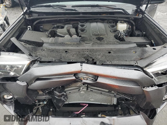 2023 Toyota 4Runner SR5 with VIN JTEMU5JR4P6100122, listed as a Copart auction lot 44984915 with 23,588 mi miles and Salvage title. Bid and sale history available at DreamBid. Image 12.