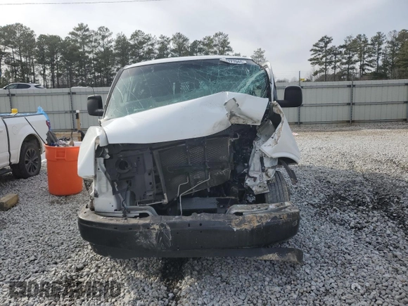 2017 Chevrolet Express Cargo with VIN 1GCWGAFF4H1351037, listed as a Copart auction lot 43127665 with Not Provided miles and Non Repairable. Bid and sale history available at DreamBid. Image 5.