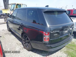 2019 Land Rover Range Rover with VIN SALGS5RE7KA547860, listed as a IAAI auction lot 41523648 with 1 mi miles. Bid and sale history available at carsss.com. Image 3.