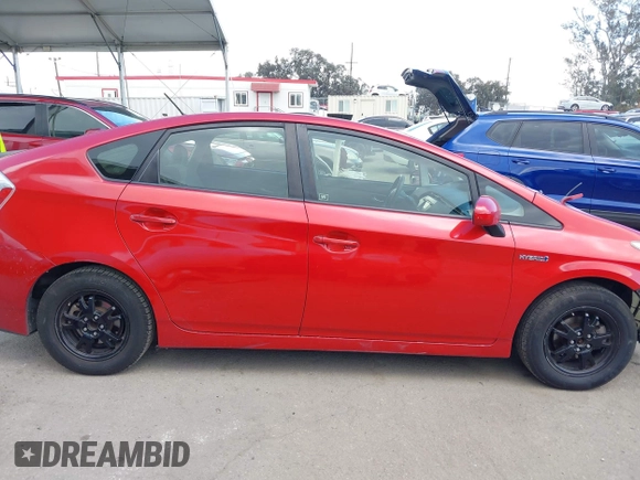 2013 Toyota Prius One with VIN JTDKN3DU9D1725010, listed as a IAAI auction lot 41955615 with 266,378 mi miles and . Bid and sale history available at carsss.com. Image 14.
