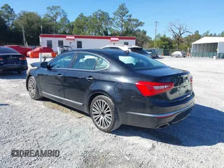 2015 Kia Cadenza Premium with VIN KNALN4D78F5174419, listed as a IAAI auction lot 41223120 with 140,444 mi miles and . Bid and sale history available at DreamBid. Image 3.