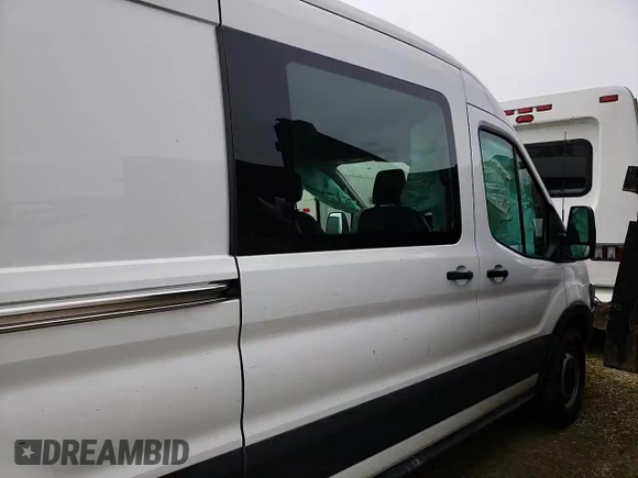 2020 Ford Transit Cargo with VIN 1FTBR1C85LKB10797, listed as a Copart auction lot 50422234 with 123,273 mi miles and Salvage Title. Bid and sale history available at DreamBid. Image 12.