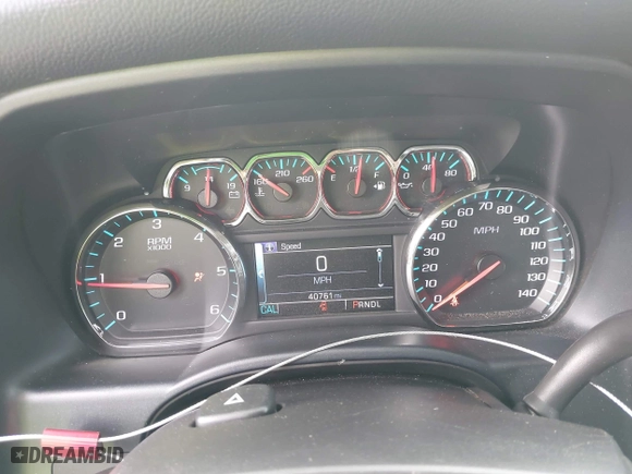 2017 Chevrolet Silverado 1500 LT with VIN 1GCVKREC2HZ206516, listed as a IAAI auction lot 42028681 with 40,761 mi miles. Bid and sale history available at carsss.com. Image 7.