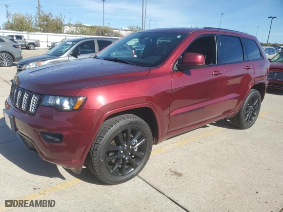 2022 Jeep Grand Cherokee WK Laredo E with VIN 1C4RJFAG4NC114074, listed as a Copart auction lot 79801594 with 48,911 mi miles and Salvage Title. Bid and sale history available at carsss.com. Image 1.