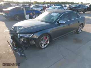 2018 Audi S4 Premium Plus with VIN WAUB4AF45JA128515, listed as a IAAI auction lot 41795528 with 100,593 mi miles. Bid and sale history available at carsss.com. Image 2.