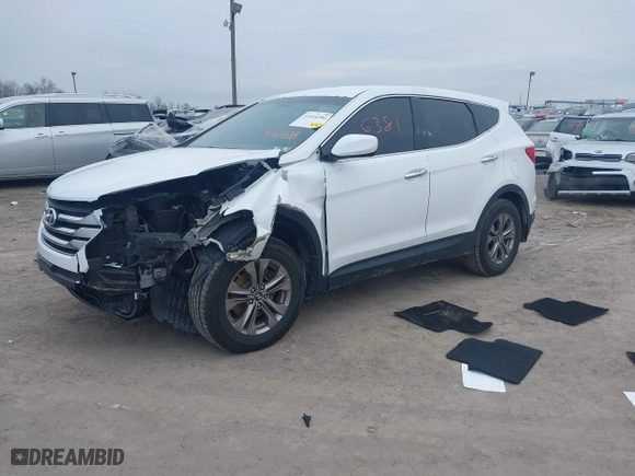 2013 Hyundai Santa Fe Sport with VIN 5XYZTDLB4DG017242, listed as a IAAI auction lot 41616381 with 146,169 mi miles. Bid and sale history available at carsss.com. Image 17.