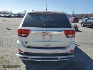 2012 Jeep Grand Cherokee Overland with VIN 1C4RJFCG4CC175502, listed as a Copart auction lot 48452945 with 157,267 mi miles and Salvage Title. Bid and sale history available at carsss.com. Image 6.