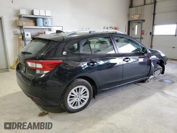 2018 Subaru Impreza Premium с VIN 4S3GTAB66J3729097, выставлен на аукционе Copart как лот 49452375 с пробегом 56 909 миль миль и Списание • Salvage title. История ставок и продаж доступна на DreamBid. Изображение 3.