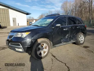 2010 Acura MDX Technology Pkg with VIN 2HNYD2H67AH533417, listed as a Copart auction lot 49398985 with 103,330 mi miles and Salvage Title. Bid and sale history available at carsss.com. Image 1.