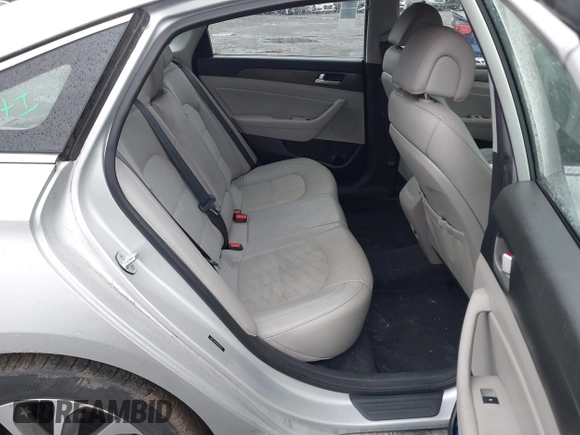2017 Hyundai Sonata Sport with VIN 5NPE34AF4HH485507, listed as a IAAI auction lot 41853885 with 53,875 mi miles. Bid and sale history available at carsss.com. Image 8.