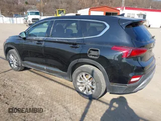2019 Hyundai Santa Fe SEL with VIN 5NMS3CAD0KH058762, listed as a IAAI auction lot 41775703 with 49,755 mi miles. Bid and sale history available at carsss.com. Image 3.