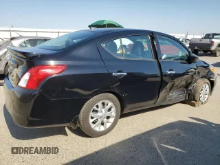 2017 Nissan Versa S with VIN 3N1CN7AP2HL854959, listed as a Copart auction lot 59207715 with 134,734 mi miles and Salvage title. Bid and sale history available at DreamBid. Image 3.