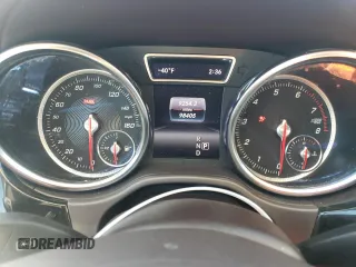 2018 Mercedes-Benz GLS 550 with VIN 4JGDF7DEXJB143439, listed as a Copart auction lot 43530955 with 98,405 mi miles and Salvage title. Bid and sale history available at DreamBid. Image 9.