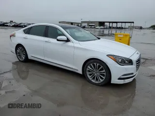 2017 Genesis G80 3.8L with VIN KMHGN4JE8HU171385, listed as a Copart auction lot 51941655 with 233,004 mi miles and Clean Title. Bid and sale history available at carsss.com. Image 4.