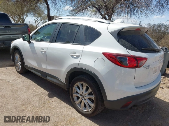 2013 Mazda CX-5 Grand Touring with VIN JM3KE4DE0D0148590, listed as a IAAI auction lot 41685993 with 189,843 mi miles. Bid and sale history available at carsss.com. Image 3.