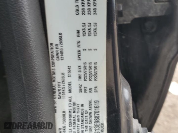 2008 Isuzu i-Series LS z VIN 1GGCS13E988701619, wystawiony jako Copart lot #42757675 z przebiegiem 140 257 mil mil oraz Szkoda całkowita • Salvage title. Historia ofert i sprzedaży dostępna na DreamBid. Obrazek 14.